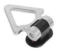 EXAOMBLE Gancho de Remolque Decorativo Accesorio Funcional para Coche de Plástico Color Plata Adhesivo para Parachoques para Mejorar la Estética del Vehículo