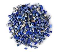 EXAOMBLE Grava para Pecera Azul de 100 G, Piedras de Piedra Pulida sin Bordes para Decoración de Acuarios y Arreglos Naturales Color Aleatorio