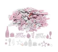 EXAOMBLE Happy Birthday Confetti Table Scatter Decorations Birthday Party Cake Confetti For Festive Celebrations Shower And Carnival Decor Pack