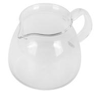 EXAOMBLE Jarra Verano para Preparación de Vidrio Café Transparente en Manual con Capacidad Media, Diseño Elegante y Funcional para Disfrutar Casa
