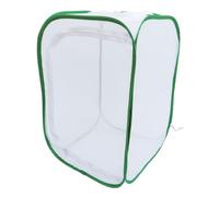 EXAOMBLE Jaula de Observación de Plegable para Habitat Transpirable para Crianza y Aprendizaje Infantil Diseño de Malla Visible Mediano