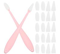 EXAOMBLE Juego de 2 Raspadores de Limpieza de Bocetos con 20 Cabezales de Repuesto, Herramienta de Dibujo para Artistas y Estudiantes, Material Abs y Látex, Adecuado para Proyectos de Arte