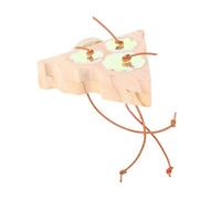 EXAOMBLE Juguete Interactivo De Madera para Periquitos y Loros Estación De Forrajeo para Enriquecimiento Jaulas Juguetes para Aves Pequeñas Diversión y Salud El Hogar