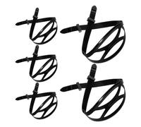 EXAOMBLE Kit de 5 Correas de Silicona para Máscara de Buceo con Hebillas Ajustables, Diadema para Actividades Submarinas y Snorkel, Material Resistente y Cómodo