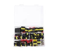 EXAOMBLE Kit de Conectores Eléctricos Automotrices para Cableado Plástico Resistente y Fácil Instalación Impermeables para Coche y Barco