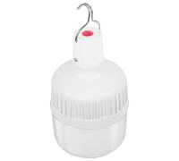 EXAOMBLE Linterna LED Recargable para Camping Pantalla de Carga, Diseño Abs Resistente y Luz Nocturna Adecuado para Mercados Nocturnos y Exteriores