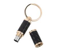 EXAOMBLE Llavero Cortador Pequeño Metálico, Herramienta Perforadora Manual para Abrir Agujeros, Accesorio Portátil para Viajeros y Uso Casual