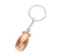 EXAOMBLE Llavero De Urna Miniatura para Cenizas De Mascotas y Humanos Contenedor De Cenizas Portátil Recuerdo Conmemorativo Adorno De Llave