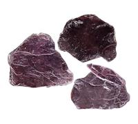 EXAOMBLE Minerales Naturales Mineral en Forma de Láminas de Mica Púrpura Especímenes en Bruto de 100g Alta Resistencia al Calor para Enseñanza y Geografía