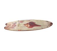 EXAOMBLE Placa Decorativa de Tabla de Surf de Madera Resistente para Exteriores Estilo Retro y Diseño Encantador, Adecuado para Jardín o Fiesta Temática de Playa