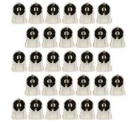 EXAOMBLE Portalámparas Fluorescentes T8/g13 de Abs Resistentes al Calor, Soporte para Tubos Led, Pack de 30 Unidades para Recambio en Lámparas de Techo y Sistemas de Color Color Aleatorio