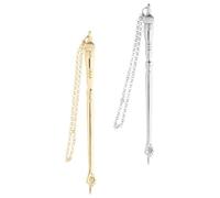 EXAOMBLE Puntero Bíblico Accesorio Práctico y Elegante de Aleación de Zinc para Lectura Precisa Torá Pack de 2 Unidades para Estudio de Escrituras en Ceremonias Judías