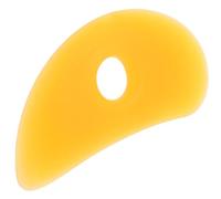 EXAOMBLE Raspador de Goma Multifuncional para Técnicas de Cerámica Diseño para Modelado y Alisado, Adecuado para Escultura y Trabajo en Arcilla