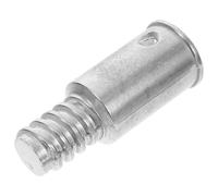 EXAOMBLE Reemplazo de Punta Roscada de Aluminio para Mango Telescópico de Escoba, Conector de 20,4 MM Compatible Varillas Metálicas para Limpieza Profesional y Doméstica