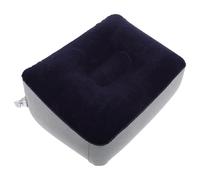EXAOMBLE Reposapiés Inflable para Viajes y Camping Soporte Cómodo y Alivio de Fatiga, Colchoneta Portátil para Silla de Camping y Avión