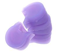 EXAOMBLE Reposapulgar de Silicona para Clarinete Púrpura, 4piezas, Alivia la Fatiga del Pulgar y Mantiene la Posición Correcta al Tocar