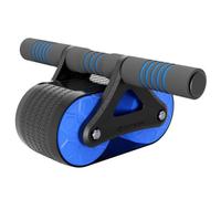 EXAOMBLE Rodillo de Entrenamiento Abdominal Rebote Automático, Rueda Gruesa Estilo Tanque, Mango de Goma Abs, Fácil de Usar para Rutina Diaria y Quema de Grasa