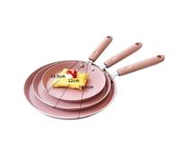 EXAOMBLE Sartén Antiadherente de Aluminio 30 CM para Tortillas, Panqueques y Crepas Revestimiento Duradero Utensilio de Cocina para Preparar Comidas en Casa y Establecimientos