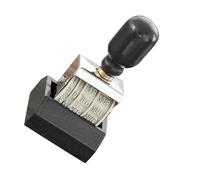 EXAOMBLE Sello Fechador Multifuncional Rodillo, Superficie para Uso Fácil, Herramienta Portátil para Profesores y Actividades de Oficina