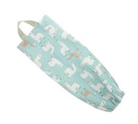 EXAOMBLE Soporte Colgante para Bolsas de Basura 57X20 CM, Estante Plástico para Almacenamiento en Cocina, Organizador Reutilizable para Bolsas de Compras y Dispensador de Pared