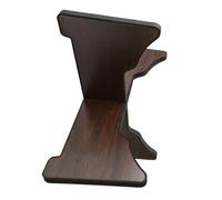 EXAOMBLE Soporte para Handpan de Plástico Marrón Estructura Estable, Soporte Desmontable para Exhibición Fácil de Tambores de Lengua de Acero
