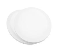 EXAOMBLE Tablero de Pintura Creativa Ovalado para Estudiantes y Aficionados, Lienzo Blanco de Algodón y Fibra, 2 Piezas para Pintura Acrílica y Óleo, Adecuado para DIY