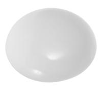 EXAOMBLE Tapón de colador para urinarios de baño Cerámico blanco sin agujero Cubierta de drenaje con función desodorizante Accesorio para baños públicos fácil de limpiar