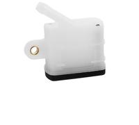 EXAOMBLE Taza de Aceite Grande para Depósito de Líquido de Frenos y Embrague Tanque Hidráulico para Motos Instalación sin Soporte Técnico Vehículos Todoterreno