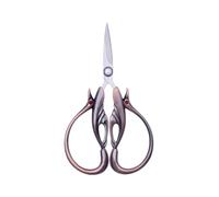 EXAOMBLE Tijeras y Tamaño Pequeño Vintage Diseño Elegante de Cisne de Acero Inoxidable Hojas Puntiagudas para Bordado y Manualidades de Costura