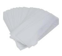EXAOMBLE Tiras Depilatorias Faciales de Tela No Tejida Gruesa, Flexibles Textura Cómoda para Uso Profesional en Salón, Paquete de 2 Bolsas 80 Piezas