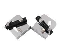 EXAOMBLE Tornillos Metálicos para Correa de Percusión, 2 Unidades Plateadas, Soporte Resistente para Cinturón de Batería, Uso en Conciertos y Ensayos