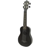 EXAOMBLE Ukelele para Principiantes de Concierto Negro Madera y Fibra de Carbono, Entonación Fija y Resistente a Deformaciones, Adecuado Cooperación Mano-ojo Color Color Aleatorio