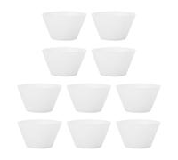 EXAOMBLE Vasos Mezcladores de Silicona para Resina Epoxi, 10 Piezas, Tamaño Pequeño, Herramienta de Bricolaje para Manualidades y Fabricación de Joyas, Taza Medidora Reutilizable para Arte