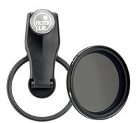 EXAPRO Clip de Filtro de Lente para Smartphone + Juego Inicial ND Variable, Filtro ND Variable, diámetro del Filtro 49 mm, Tipo Clip, Compatible con iPhone/Android, EXP-FCVND-01