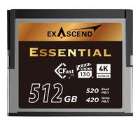 Exascend 512GB CFX Series CFast 2.0 Memory Card