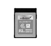 EXASCEND Cartes CF Express tipo B 512Go R1800/W1200