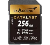 Exascend Catalyst SDXC UHS-II, C1 V90, 300/280 MB/s, tarjeta de memoria 256 GB