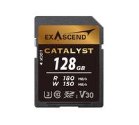 Exascend Catalyst - Tarjeta de Memoria SDXC UHS-I V30 de 128 GB 4K UHD de hasta 150 MB/s velocidades de Escritura, UHS-I, Clase 10, U3, V30 (UHS-I V30, 128 GB)