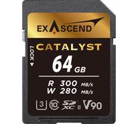 Exascend Catalyst UHS-II SD card, V90, 64GB
