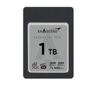 Exascend Essential Pro - Tarjeta de Memoria CFExpress 4.0 Tipo A de 1 TB de 1650 MB/s de Escritura de 1800 MB/s de Lectura VPG400 Que Ofrece Tarjeta CF de Video Ultra HD 8K de Escritura sostenida de