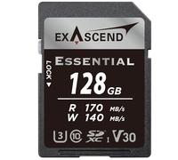 Exascend Essential UHS-I SD card, V30,128GB