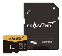 Exascend Tarjeta de memoria microSDXC UHS-I de 1 TB con adaptador SD