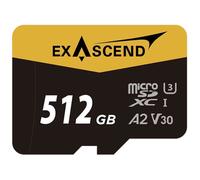 Exascend UHS-I microSD Card Series 512GB Catalyst (with Adapter)