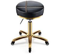 EXBERT Taburete con Ruedas Taburete con Ruedas Taburete de Belleza Resistente Elevador de polea Salón de Belleza Giratorio Manicurista Silla de peluquería Especial de Alta Gama Taburete Redondo Mod