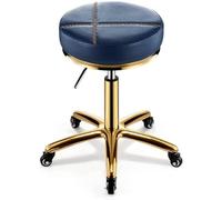 EXBERT Taburete con Ruedas Taburete con Ruedas Taburete de Belleza Resistente Elevador de polea Salón de Belleza Giratorio Manicurista Silla de peluquería Especial de Alta Gama Taburete Redondo Mod