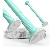 Exble - Barra de ducha antideslizante de 3 m para baño, armario y habitación, color verde (410 500 cm 162 196 pulgadas)