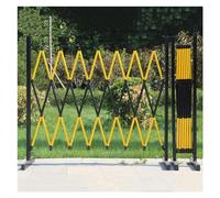 Exble Traffic Ber Gate le Securi - Valla para entrada y estacionamiento, fácil montaje, color amarillo y negro, 1,2 x 4 m, ideal para seguridad en carretera y protección contra gas