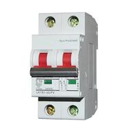 EXBWXNIL 10 Uds disyuntor 2P DC 25a 32a 40a 50a 63a DC500V SOLARB energía Solar fotovoltaica Interruptor de CC Solar(25A)