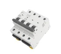 EXBWXNIL DC MCB 80A 100A 125A 6KA 4P 1000VDC Mini disyuntor DIN Rail disyuntores GYM9-125 1 Uds(100A)