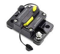 EXBWXNIL Disyuntor 30-300A, batería Dual, Fusible de 12V 24V CC, reinicio Manual, disyuntor de Audio for Coche, recuperación automática en línea(100a)
